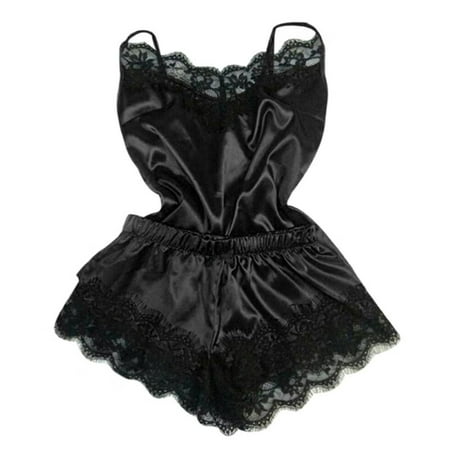 Buytra Women Sleepwear Sleeveless Strap Nightwear Lace Trim Satin Cami Top Pajama Set
Buytra Women Sleepwear Sleeveless Strap Nightwear Lace Trim Satin Cami Top Pajama Set