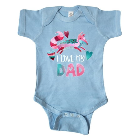 Inktastic I Love My Dad Pink and Blue Fox with Hearts Gift Baby Boy or Baby Girl Bodysuit
Inktastic I Love My Dad Pink and Blue Fox with Hearts Gift Baby Boy or Baby Girl Bodysuit