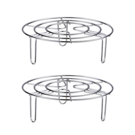 Tall Wire Steamer Rack Heavy Duty Tray Kitchen Tool Stainless Steel Stand Trivet