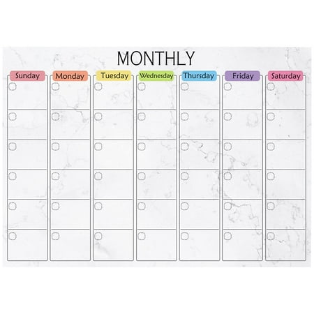 Yannee A3 Erasable Month Planner Magnetic Calendar Refrigerator Magnet Message Board
Yannee A3 Erasable Month Planner Magnetic Calendar Refrigerator Magnet Message Board