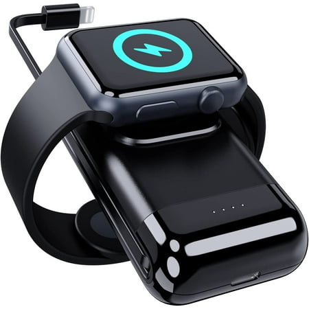 Portable Charger for Apple Watch 6000mAh Magnetic iWatch Charger with Built in Cable Portable iPhone Charger Compatible with Apple Watch 8/7/6/SE/5/4/3/2 iPhone 14/13/12/11 Airpods
Portable Charger for Apple Watch 6000mAh Magnetic iWatch Charger with Built in Cable Portable iPhone Charger Compatible with Apple Watch 8/7/6/SE/5/4/3/2 iPhone 14/13/12/11 Airpods