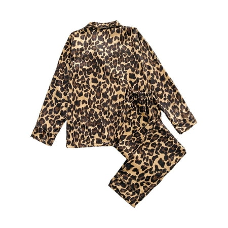 UKAP Women Nightwear Suit Shirt And Pants Pjs Leopard Print Pajamas Set Single Breasted Sleepwear Outfits Loungwear Home Clothes Style-A S
UKAP Women Nightwear Suit Shirt And Pants Pjs Leopard Print Pajamas Set Single Breasted Sleepwear Outfits Loungwear Home Clothes Style-A S