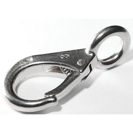 Baron 249S-2 Round Fixed Eye Boat Snap 7/16 in Opening 11/16 in W 660 lb Stainless Steel
Baron 249S-2 Round Fixed Eye Boat Snap 7/16 in Opening 11/16 in W 660 lb Stainless Steel