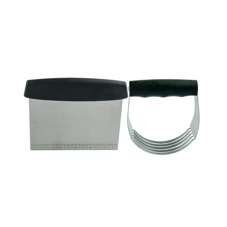 Old Home Kitchen 2 PC Baking Tool Set Pastry Blender and Scraper