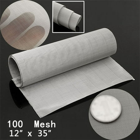

Fule Stainless Steel 35*12inch 100 Micron Mesh Woven Wire Cloth Screen Filter Sheet