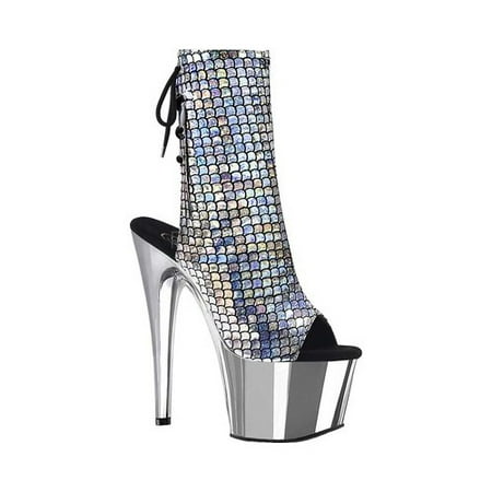 Women s Pleaser Adore 1018MSC Peep Toe Bootie