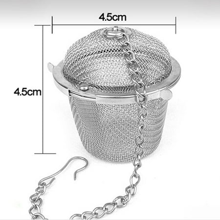 Tiyuyo Tea Stainless Strainer Locking Tea Spice Mesh Herbal Ball Diam 4.5cm
Tiyuyo Tea Stainless Strainer Locking Tea Spice Mesh Herbal Ball Diam 4.5cm
