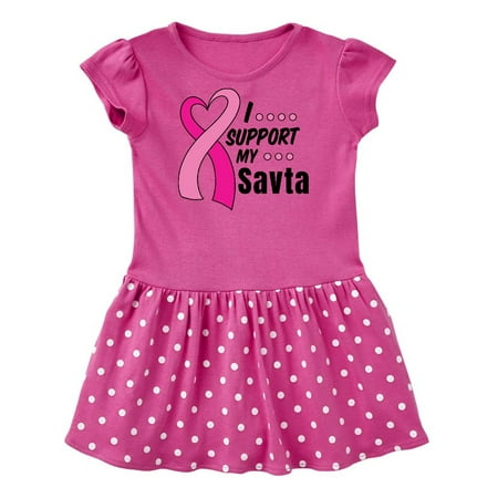 Inktastic Breast Cancer Awareness I Support My Savta with Pink Ribbon Gift Baby Girl Dress
Inktastic Breast Cancer Awareness I Support My Savta with Pink Ribbon Gift Baby Girl Dress