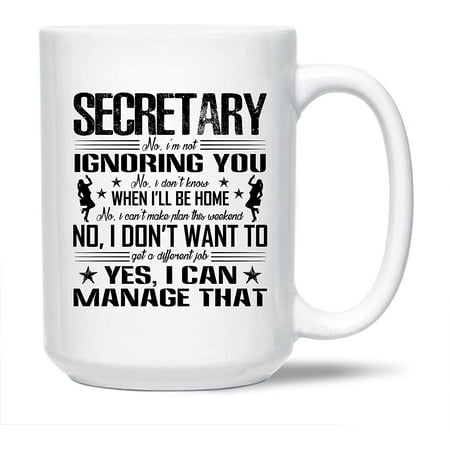 Secretary I m Not Ignoring You White Travel Coffee Cup Secretary Ceramic Mugs Novelty Secretary Teacup Gift Ideas For Friends Funny Secretary Coffee Mug 15 Oz.
Secretary I m Not Ignoring You White Travel Coffee Cup Secretary Ceramic Mugs Novelty Secretary Teacup Gift Ideas For Friends Funny Secretary Coffee Mug 15 Oz.