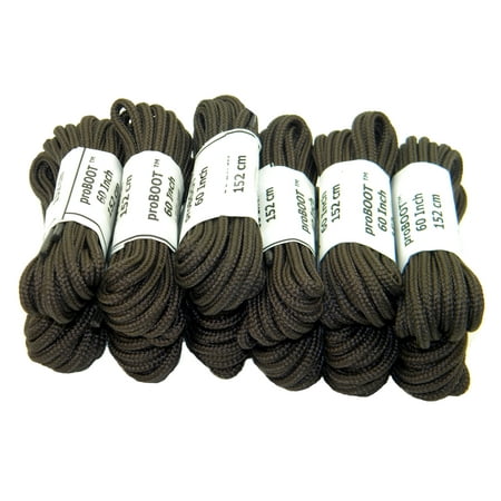72 Inch 183 cm (12 Pair Value Pack) Chocolate Brown proBOOT(tm) Rugged Wear Round Boot Shoelaces buy the case!
72 Inch 183 cm (12 Pair Value Pack) Chocolate Brown proBOOT(tm) Rugged Wear Round Boot Shoelaces buy the case!