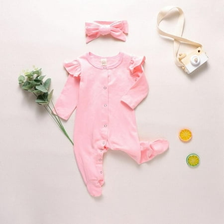 Promotion! Newborn Child Girl Solid Color One-piece Suit Child Girl Knitted Jumpsuit Pleated Long-sleeved One-piece Suit
Promotion! Newborn Child Girl Solid Color One-piece Suit Child Girl Knitted Jumpsuit Pleated Long-sleeved One-piece Suit