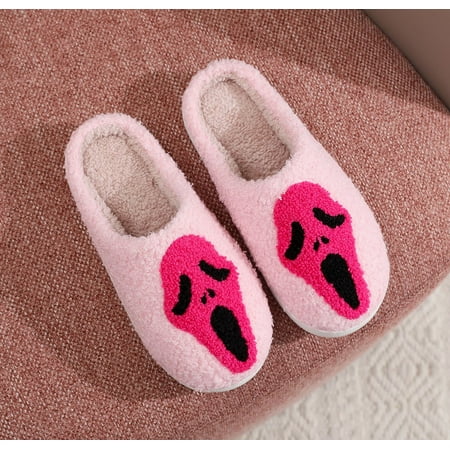 BESTSPR Halloween Slippers for Womens and Mens Plush Warm Spooky Lantern Pumpkin Slippers House Shoes
BESTSPR Halloween Slippers for Womens and Mens Plush Warm Spooky Lantern Pumpkin Slippers House Shoes