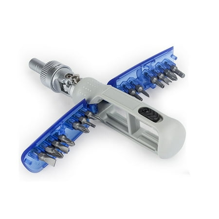 14 in 1 Precision Ratchet Screwdriver Combo Multifunctional Screwdriver Household Appliance Repair Manual Tool(Blue)
14 in 1 Precision Ratchet Screwdriver Combo Multifunctional Screwdriver Household Appliance Repair Manual Tool(Blue)