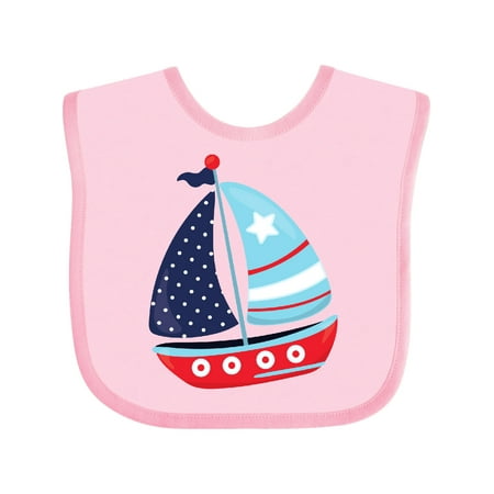 Inktastic Sailboat Sailing Boat Sails - Red Blue White Gift Baby Boy Bib 
Inktastic Sailboat Sailing Boat Sails - Red Blue White Gift Baby Boy Bib