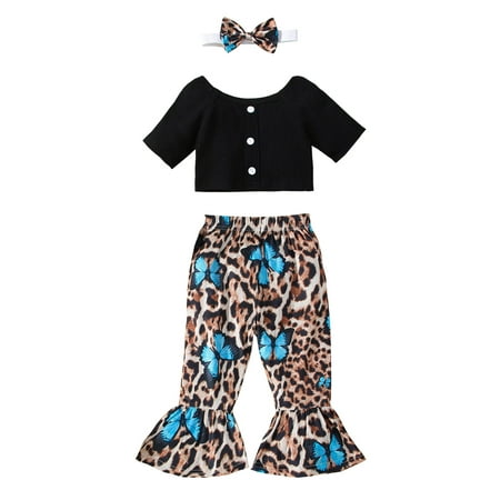 Bagilaanoe 2pcs Newborn Baby Girl Long Pants Set Short Sleeve T Shirt Tops + Butterfly Flared Trousers + Headband 3M 6M 9M 12M 18M 24M Infant Casual Outfits
Bagilaanoe 2pcs Newborn Baby Girl Long Pants Set Short Sleeve T Shirt Tops + Butterfly Flared Trousers + Headband 3M 6M 9M 12M 18M 24M Infant Casual Outfits