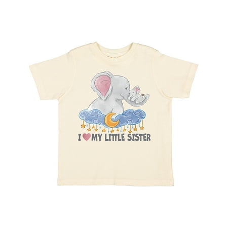 Inktastic I Love My Little Sister Cute Elephants with Moon and Stars Gift Toddler Boy or Toddler Girl T-Shirt
Inktastic I Love My Little Sister Cute Elephants with Moon and Stars Gift Toddler Boy or Toddler Girl T-Shirt