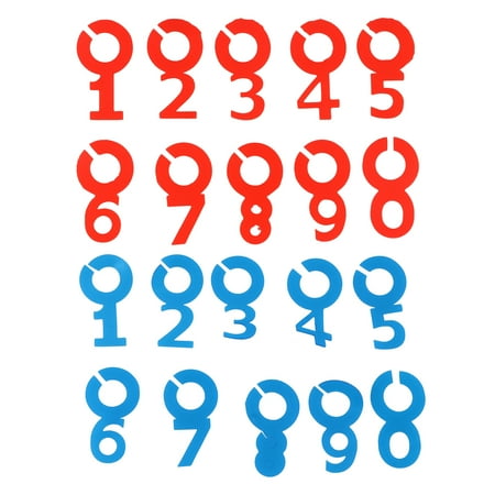20pcs Silicone Number Red Wine Bottle Mark Wine Glass Recognizer Cup Distinguisher for Party Banquet (Red + Blue)
20pcs Silicone Number Red Wine Bottle Mark Wine Glass Recognizer Cup Distinguisher for Party Banquet (Red + Blue)