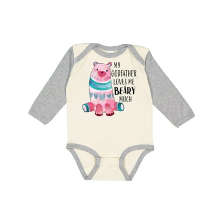 Inktastic My Godfather Loves Me Beary Much with Cute Bear Gift Baby Boy or Baby Girl Long Sleeve Bodysuit
Inktastic My Godfather Loves Me Beary Much with Cute Bear Gift Baby Boy or Baby Girl Long Sleeve Bodysuit