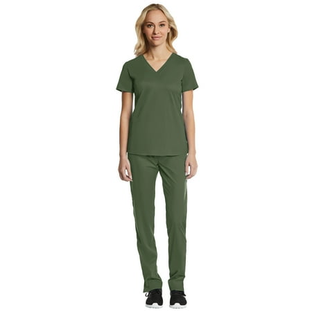 Maevn EON Sport Multi Pocket V-Neck Top & Comfy Full Elastic Waistband Pant Scrub Set
Maevn EON Sport Multi Pocket V-Neck Top & Comfy Full Elastic Waistband Pant Scrub Set