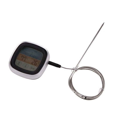 Colorful Touchscreen Temperature Gauge Kitchen BBQ Meat Food Cooking Digital Thermometer Timer Alert Function
Colorful Touchscreen Temperature Gauge Kitchen BBQ Meat Food Cooking Digital Thermometer Timer Alert Function