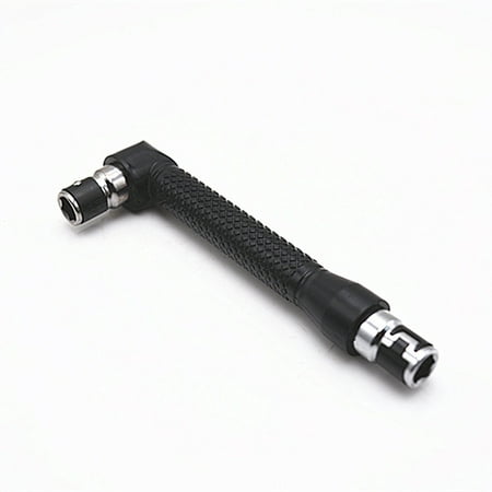 Double-headed L-shaped Socket Wrench Extension Handle Screwdriver 1/4 Hex 90 Degree Right Angle Screwdriver Adapter
Double-headed L-shaped Socket Wrench Extension Handle Screwdriver 1/4 Hex 90 Degree Right Angle Screwdriver Adapter