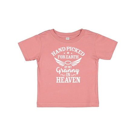 Inktastic Handpicked for Earth By My Granny in Heaven with Angel Wings Gift Baby Boy or Baby Girl T-Shirt
Inktastic Handpicked for Earth By My Granny in Heaven with Angel Wings Gift Baby Boy or Baby Girl T-Shirt