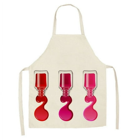 Nail Polish Print Sleeveless Kitchen Apron Men Women Home Cleaning Tools Cafe Workwear Adult Parent Child Anti Dirty Apron
Nail Polish Print Sleeveless Kitchen Apron Men Women Home Cleaning Tools Cafe Workwear Adult Parent Child Anti Dirty Apron