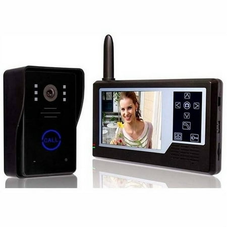 Aleko LM163 3.5 Display Intercom Wireless Video Door Phone System