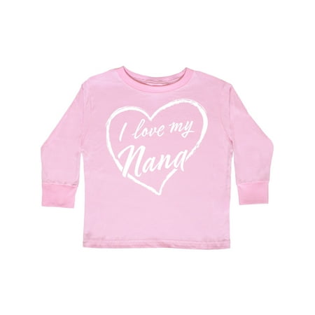 Inktastic I Love My Nana in White Chalk Heart Gift Toddler Boy or Toddler Girl Long Sleeve T-Shirt
Inktastic I Love My Nana in White Chalk Heart Gift Toddler Boy or Toddler Girl Long Sleeve T-Shirt