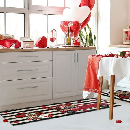 Hot Sale Valentines Day Decorative Kitchen Mats Set Of 2 Heart Pattern Floor Mat For Kitchen Indoor Outdoor Entrance Bathroom Doormat Seasonal Non Washable Welcome Mats Home Decorati
Hot Sale Valentines Day Decorative Kitchen Mats Set Of 2 Heart Pattern Floor Mat For Kitchen Indoor Outdoor Entrance Bathroom Doormat Seasonal Non Washable Welcome Mats Home Decorati