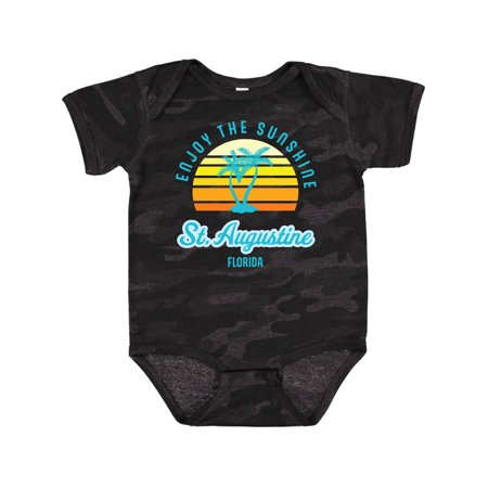 Inktastic Summer Enjoy the Sunshine St. Augustine Florida in Blue Gift Baby Boy or Baby Girl Bodysuit 
Inktastic Summer Enjoy the Sunshine St. Augustine Florida in Blue Gift Baby Boy or Baby Girl Bodysuit