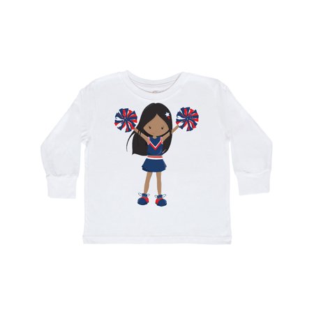 Inktastic African American Girl Cheerleaders Blue Uniform Gift Toddler Toddler Girl Long Sleeve T-Shirt
Inktastic African American Girl Cheerleaders Blue Uniform Gift Toddler Toddler Girl Long Sleeve T-Shirt
