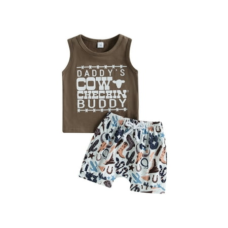 Gwiyeopda Baby Boy Clothes Sleeveless Cow Print Tank Top T-Shirt Shorts Bottoms Summer
Gwiyeopda Baby Boy Clothes Sleeveless Cow Print Tank Top T-Shirt Shorts Bottoms Summer