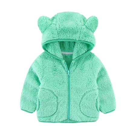B91xZ Baby Girl Clothes Sweatshirt Boys Winter Baby Jackets Coats Warm Girls Kids Hooded Flannel Girls Coat&jacket Little Coat Mint Green 2-3 Years
B91xZ Baby Girl Clothes Sweatshirt Boys Winter Baby Jackets Coats Warm Girls Kids Hooded Flannel Girls Coat&jacket Little Coat Mint Green 2-3 Years