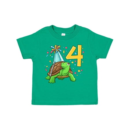 Inktastic 4th Birthday Cute Turtle in Party Hat with Confetti Gift Toddler Boy or Toddler Girl T-Shirt
Inktastic 4th Birthday Cute Turtle in Party Hat with Confetti Gift Toddler Boy or Toddler Girl T-Shirt