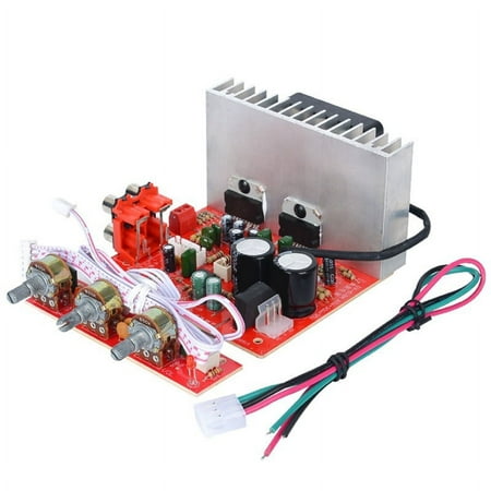 

DX-618 Audio Subwoofer Stereo Amplifier Board 2.1 Channel 60Wx3 DC12- Module with Power Cable