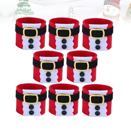 8pcs Christmas Napkin Rings Christmas Belt Buckle Napkin Ring Restaurant Banquet Decor
8pcs Christmas Napkin Rings Christmas Belt Buckle Napkin Ring Restaurant Banquet Decor