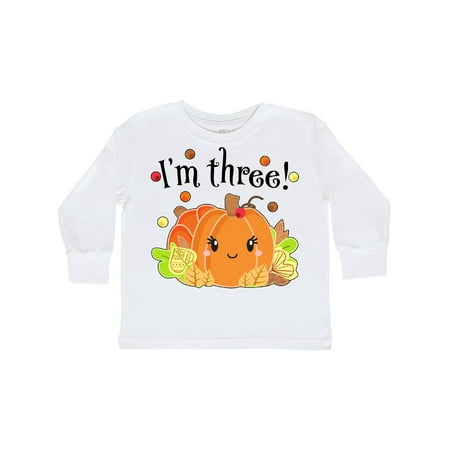 Inktastic I m Three- pumpkin birthday autumn Gift Toddler Boy or Toddler Girl Long Sleeve T-Shirt
Inktastic I m Three- pumpkin birthday autumn Gift Toddler Boy or Toddler Girl Long Sleeve T-Shirt
