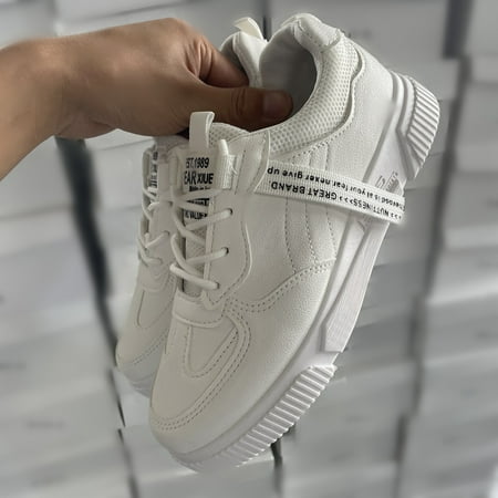White Low Top Sneakers Lightweight Lifting Platform Skate Shoes Casual Shoes For Every Day Women‘s Footwear
White Low Top Sneakers Lightweight Lifting Platform Skate Shoes Casual Shoes For Every Day Women‘s Footwear
