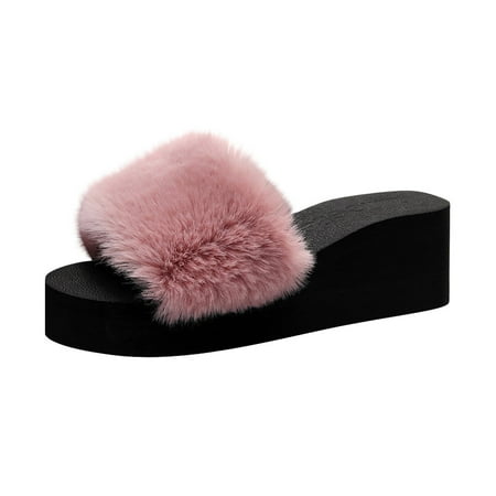 Pgeraug womens slippers Fashion Indoor Outdoor Women Slip-on Open Toe Wedges Warm Winter Slipper Shoes mens slippers Pink 40
Pgeraug womens slippers Fashion Indoor Outdoor Women Slip-on Open Toe Wedges Warm Winter Slipper Shoes mens slippers Pink 40