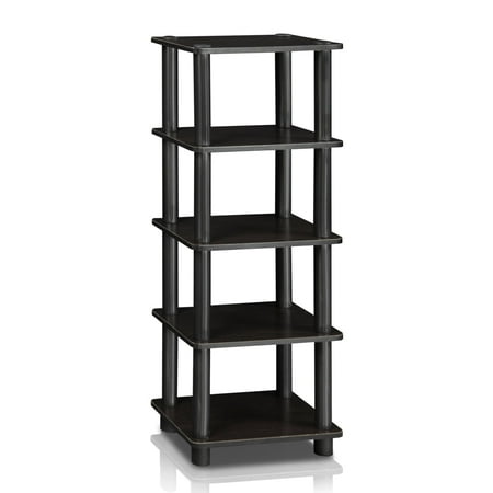 Porch & Den Brown MDF 4-bin Rack SystemBrown-EspressoFinish