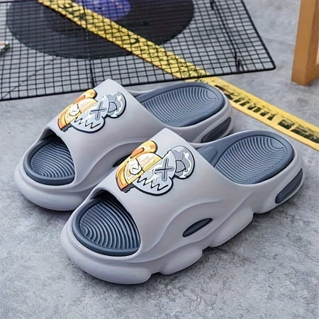 Comfy Trendy Men s Street Style Open-Toe Slippers - Breathable Non-Slip Durable EVA Slides with Chunky Sole for Outdoor Activities Casual Wear and Relaxation - Perfect for Summer Beach Travel
Comfy Trendy Men s Street Style Open-Toe Slippers - Breathable Non-Slip Durable EVA Slides with Chunky Sole for Outdoor Activities Casual Wear and Relaxation - Perfect for Summer Beach Travel