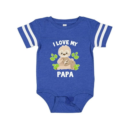 Inktastic Cute Sloth I Love My Papa with Green Leaves Gift Baby Boy or Baby Girl Bodysuit
Inktastic Cute Sloth I Love My Papa with Green Leaves Gift Baby Boy or Baby Girl Bodysuit