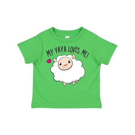 Inktastic My Yaya Loves Me- cute sheep Gift Toddler Boy or Toddler Girl T-Shirt
Inktastic My Yaya Loves Me- cute sheep Gift Toddler Boy or Toddler Girl T-Shirt