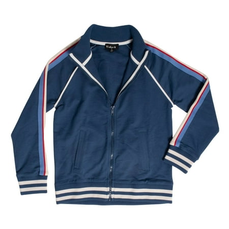 KIDPIK Boys Long Sleeve Raglan Active Track Jacket Size: 2T - XXL (16)