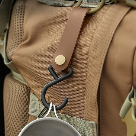 Hat Rack For Door Portable Outdoor Hook Camping S Shaped Leather Storage Hook Keychain PU Hook Triangle Shelf Hook
Hat Rack For Door Portable Outdoor Hook Camping S Shaped Leather Storage Hook Keychain PU Hook Triangle Shelf Hook