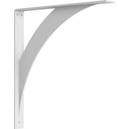 2 W x 20 D x 20 H Legacy Steel Bracket White Primer