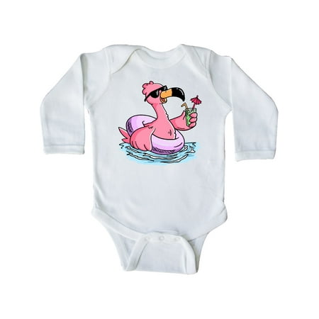 Inktastic Flamingo with Sunglasses Pool Float and Drink Gift Baby Boy or Baby Girl Long Sleeve Bodysuit 
Inktastic Flamingo with Sunglasses Pool Float and Drink Gift Baby Boy or Baby Girl Long Sleeve Bodysuit