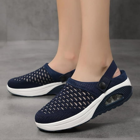 KBODIU Sandals Women Athletic Comfortable Outdoor Sandals with Arch Support Walking Sandals Low-top Casual Flying Woven Socks Lightweight Lazy Walking Flying Woven Slippers Dark Blue 38
KBODIU Sandals Women Athletic Comfortable Outdoor Sandals with Arch Support Walking Sandals Low-top Casual Flying Woven Socks Lightweight Lazy Walking Flying Woven Slippers Dark Blue 38