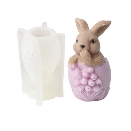 Laideyi Rabbit Silicone Mold Easter Eggs Silicone Candle Mold DIY Handmade Candle Molds for Easter Themed Party Supplies Baking Candle Chocolate Jelly nearby
Laideyi Rabbit Silicone Mold Easter Eggs Silicone Candle Mold DIY Handmade Candle Molds for Easter Themed Party Supplies Baking Candle Chocolate Jelly nearby